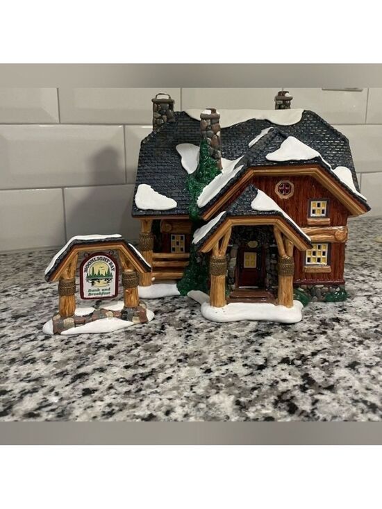 Department 56 Other - Dept 56: Moonlight Bay Bunk and Breakfast, Original Snow Village, Department 56,